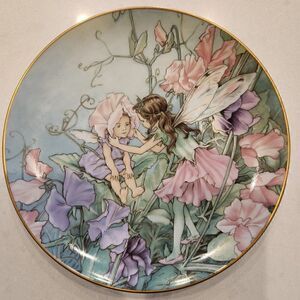 Heinrich The Sweet Pea Fairy collectors plate